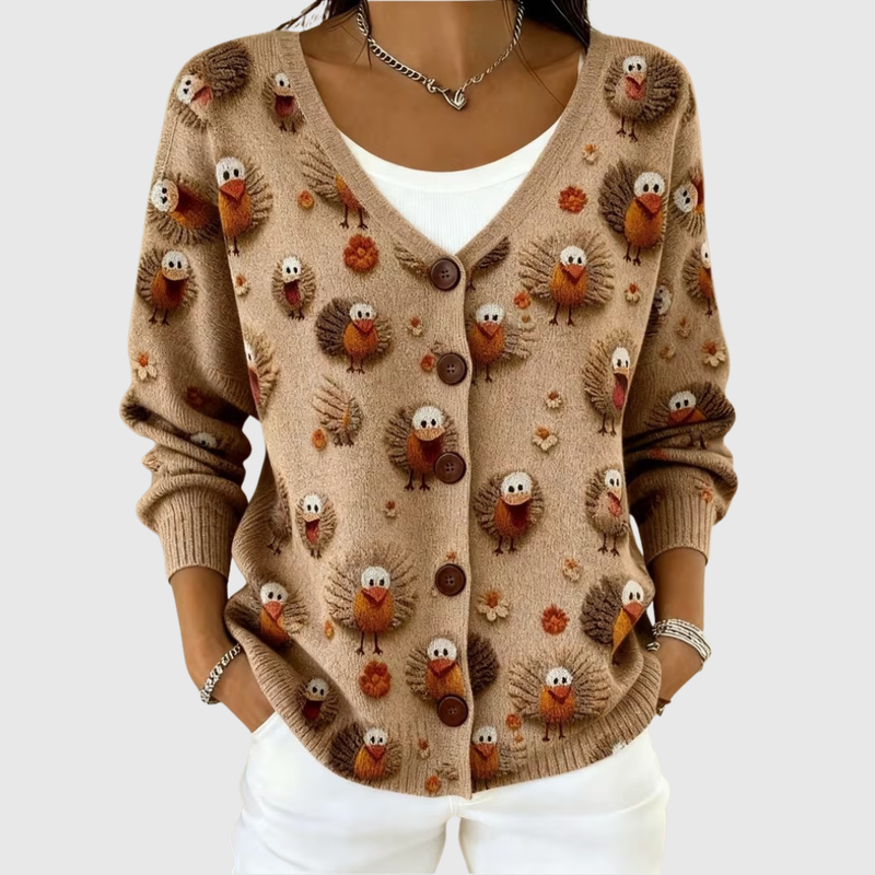 Saoirse | Soft Cardigan with Buttons