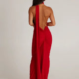 Arabella | Modern Sash Detail Maxi Dress