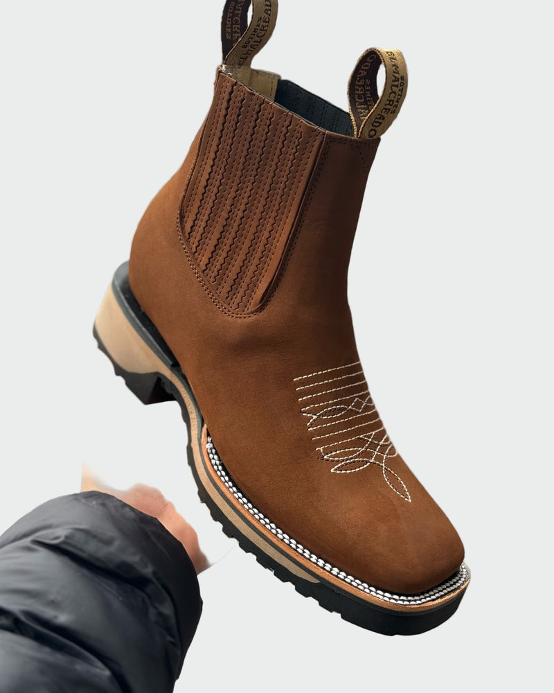 Ewa - Leather Cowboy Boots