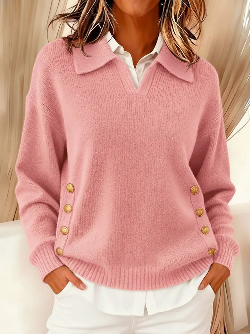 Lorayne - Elegant Knitted Jumper