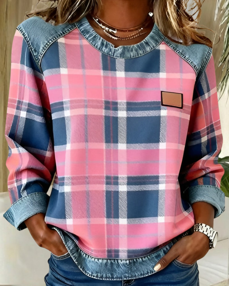 Avery - Casual Denim Jumper