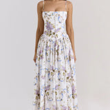 Radiance | Radiance Floral Cut-Out Maxi Dress