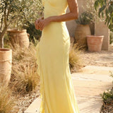 Alora | Women's Sleeveless V-Neck Maxi Summer Wedding Guest Dress