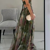Angela | Women's Romantic Sleeveless Maxi Wedding Guest Dress