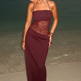 Brietta | Women's Sleeveless Lace Maxi Summer Dress
