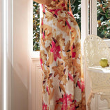 Ember | Women's Floral Halter Open Back Maxi Dress