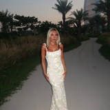 Fiona | Women's Sleeveless Floral BodyCon Maxi Summer Dress