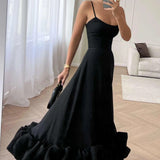 Heather | Women's Sleeveless Twirl Midi Prom Dress