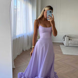 Heather | Women's Sleeveless Twirl Midi Prom Dress
