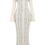 Lucy | Women's Lace Off-Shoulder Maxi Summer Dress