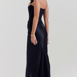 Maisy | Women's Strapless Corset Maxi Wedding Guest Dress