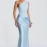Ophelia | Women's One-Shoulder Maxi Wedding Guest Dress