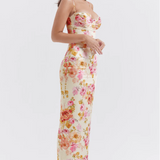 Selah | Women's Sleeveless Floral Maxi Summer Wedding Guest Dress