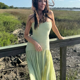 Skyla | Women's Strapless Maxi Wedding Guest Dress