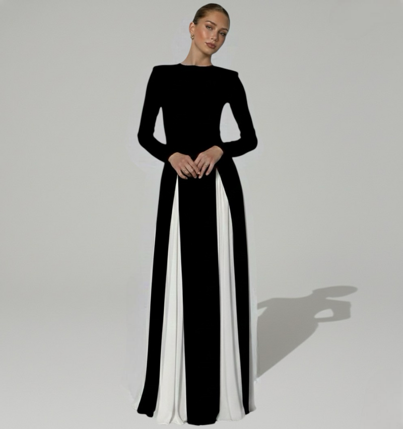 Mayfair | Sophisticated Modern Comfort Silhouette Maxi Dress
