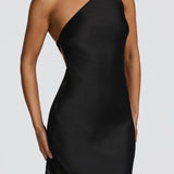 Megan | Layered Fluid Sculpted Bias-Cut Maxi Dress