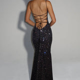 Luminara | Shimmering Refined Opulence Sculpted Maxi Dress