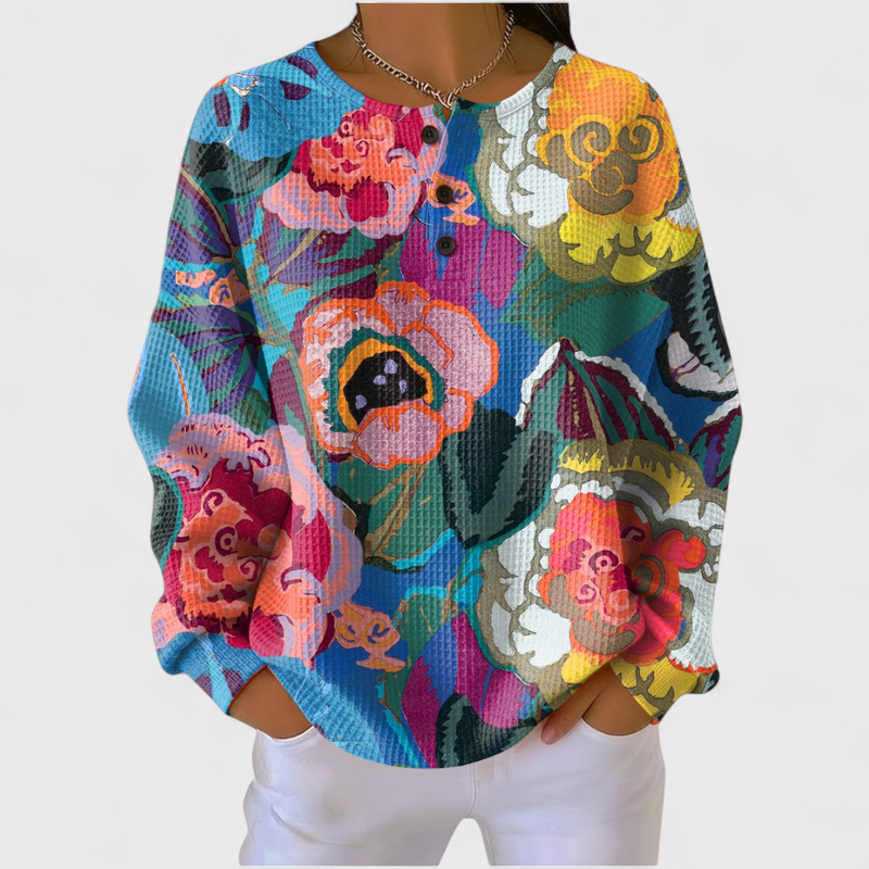 Chloé | Large Floral Print Sweatshirt