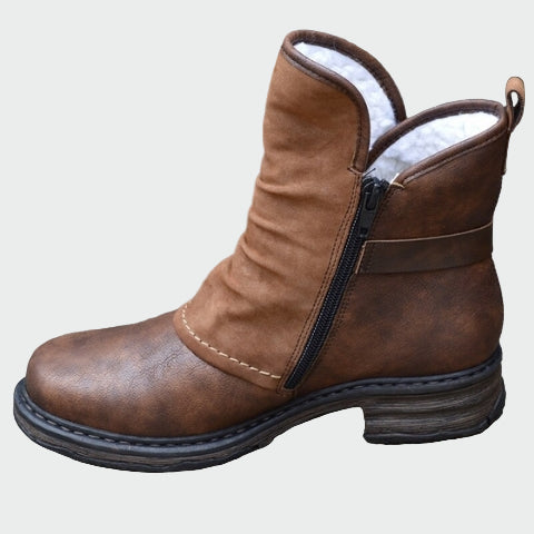 Celina - Leather Ankle Boots for Everyday Wear