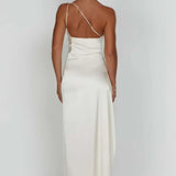Grace | Elegant Long Slip GownSatin Maxi Dress