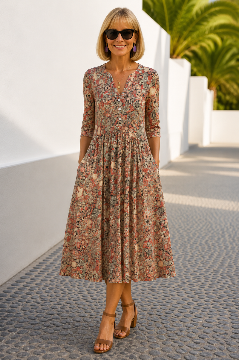 Constance | V-Neck Dress