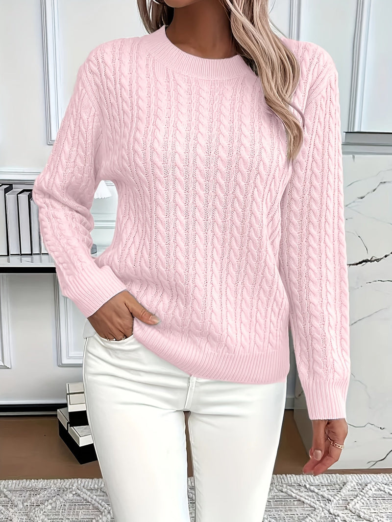 Evelyn - Elegant Knitted Jumper