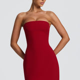Alessia | Strapless Mini Dress Sculpted Bodycon